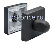 Картинка Завертка сантехническая Morelli Luxury LUX-WC-SQ NERO Цвет - черный